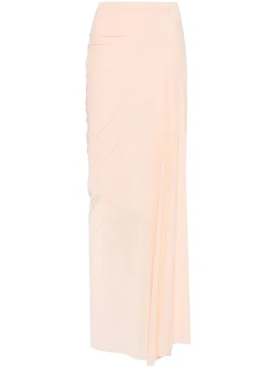 Dries Van Noten Long Skirt In Pink