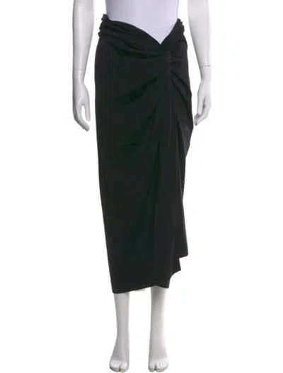 Pre-owned Dries Van Noten Long Skirt W/ Tags In Black