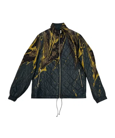 Dries Van Noten Long Sleeve Casual Jacket In Blue