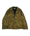 Dries Van Noten Long Sleeve Casual Jacket In Green