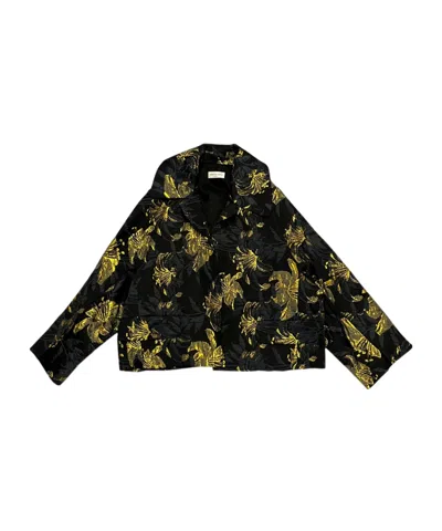 Dries Van Noten Long Sleeve Casual Jacket In Black