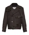 Dries Van Noten Long Sleeve Casual Jacket In Black