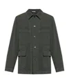Dries Van Noten Long Sleeve Casual Jacket In Gray