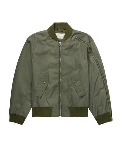 Dries Van Noten Long Sleeve Casual Jacket In Green