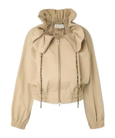 DRIES VAN NOTEN DRIES VAN NOTEN VOLY CURLED NECK JACKET