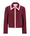 Dries Van Noten Long Sleeve Casual Jacket In Red