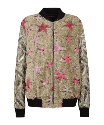 Dries Van Noten Long Sleeve Casual Jackets In Multi