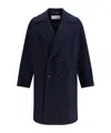Dries Van Noten Men 00010-racos 2216 M.w.coat In Blue