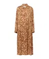 Dries Van Noten Leopard-print Coat In Multi