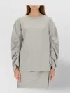 Dries Van Noten Long Sleeve Crew Neck T-shirt Style In Gray
