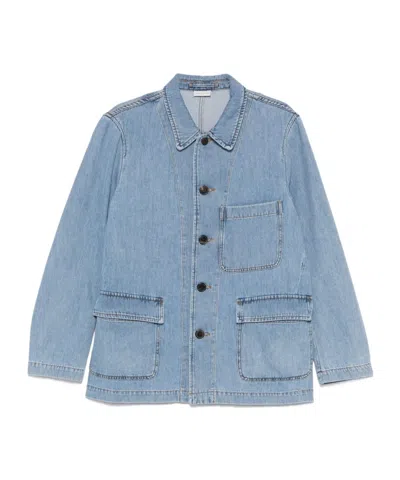DRIES VAN NOTEN LONG SLEEVE DENIM JACKET