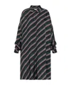 Dries Van Noten Long Sleeve Dress In Black