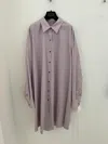 Dries Van Noten Long Sleeve Dress In Neutral