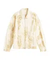 Dries Van Noten Veper Printed Jacket In Dessin E In Neutral