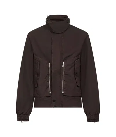 Dries Van Noten Long Sleeve Jacket In Black