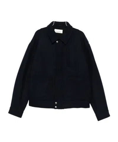 Dries Van Noten Long Sleeve Jacket In Black