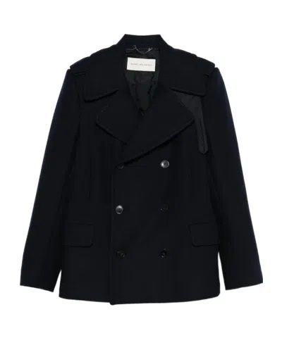 Dries Van Noten Long Sleeve Jacket In Black