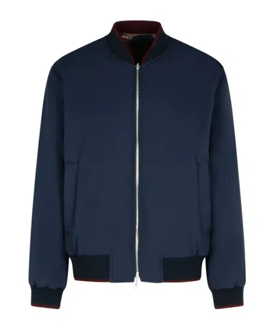 Dries Van Noten Reversible Jacket In Blue