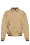 Dries Van Noten Long Sleeve Jacket In Brown