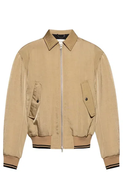 Dries Van Noten Long Sleeve Jacket In Brown