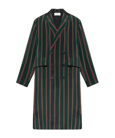 Dries Van Noten Long Sleeve Jacket In Brown