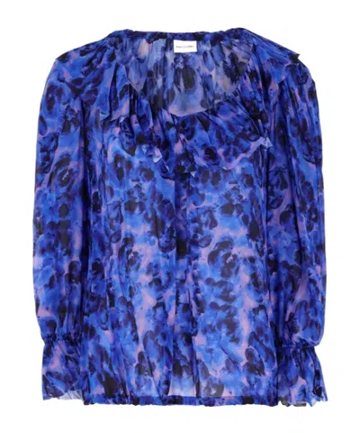 Dries Van Noten Long Sleeve Shirt In 504