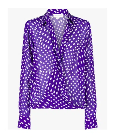 Dries Van Noten Long Sleeve Shirt In Animal Print