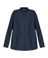 Dries Van Noten Casio Denim 1553 Shirt Clothing In Black