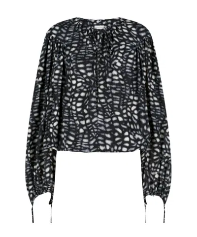 Dries Van Noten Long Sleeve Shirt In Black