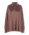 Dries Van Noten Casia Shirt In Brown