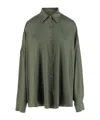 Dries Van Noten Long Sleeve Shirt In Green
