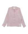 Dries Van Noten Long Sleeve Shirt In Pink