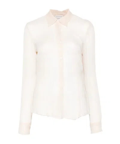Dries Van Noten Long Sleeve Shirt In Pink