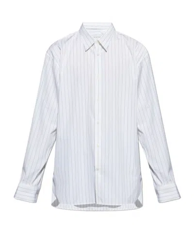 Dries Van Noten Long Sleeve Shirt In White