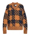 Dries Van Noten Pullover Mit Hahnentrittmuster In Multi