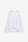 Dries Van Noten Long Sleeve T-shirts In White
