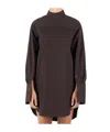 Dries Van Noten Long-sleeved Blouse In Black
