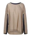 Dries Van Noten Blouse In Nude