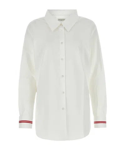 Dries Van Noten White Poplin Shirt