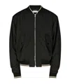 Dries Van Noten Vilmory Loose Fit Bomber Jacket In Black