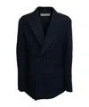 Dries Van Noten Long-sleeved Casual Jacket In Black