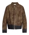 Dries Van Noten Long-sleeved Casual Jacket In Brown