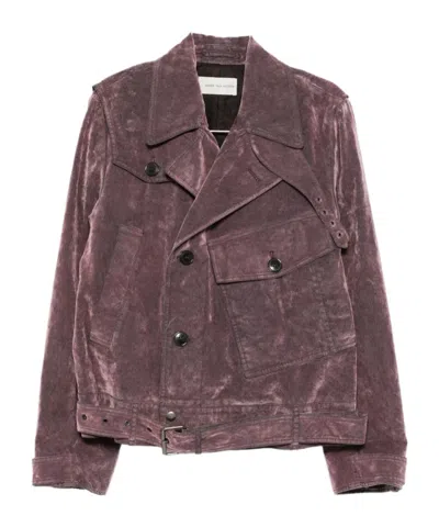 DRIES VAN NOTEN LONG-SLEEVED CASUAL JACKET