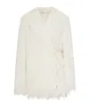 Dries Van Noten 00070 Rivla Short 2031 W.w.coat Clothing In White