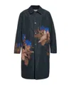 Dries Van Noten Rankle Printed Tailored Coat In Black
