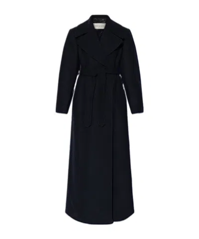 Dries Van Noten Long-sleeved Coat In Black