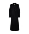 Dries Van Noten Long-sleeved Coat In Black