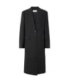 Dries Van Noten Long-sleeved Coat In Black