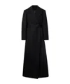 Dries Van Noten Long-sleeved Coat In Black
