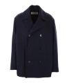 Dries Van Noten Long-sleeved Coat In Black